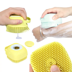 Cute Dog Bath Brush