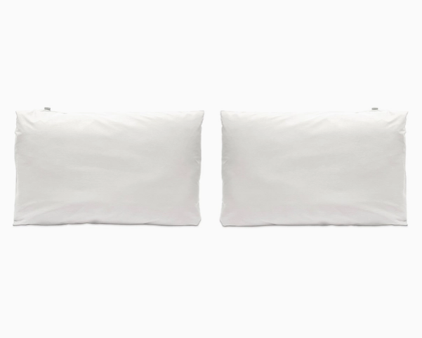 Set of 2 Casual Pillowcases – 100% Cotton, 144 Thread Count, Made in Spain