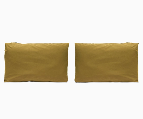 Set of 2 Casual Pillowcases – 100% Cotton, 144 Thread Count, Made in Spain