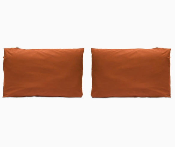 Set of 2 Casual Pillowcases – 100% Cotton, 144 Thread Count, Made in Spain