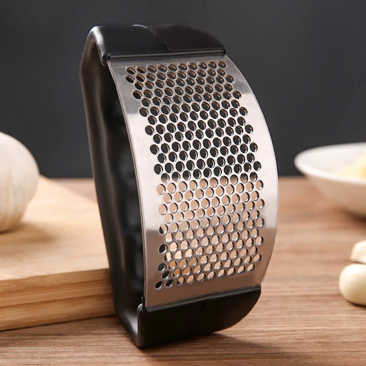 Garlic Press Stainless Steel Garlic Crusher