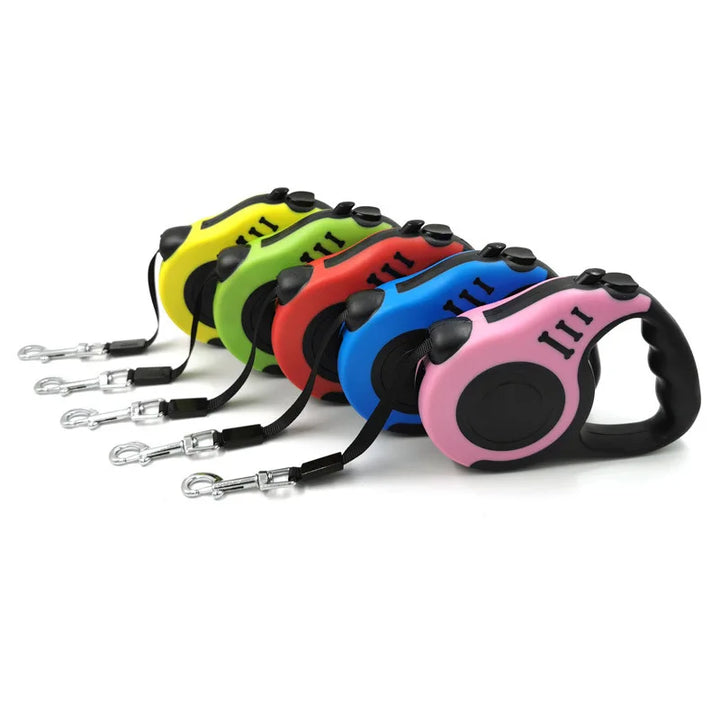 Retractable Dog Leash - 3m/5m Flexible Traction Rope