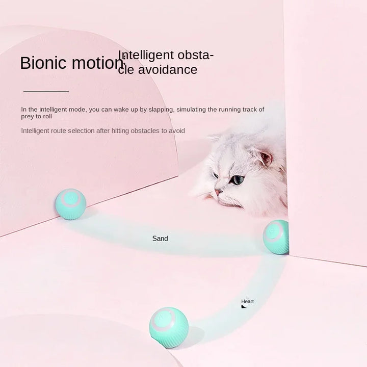 Automatic Rolling Magic Cat Ball Toy