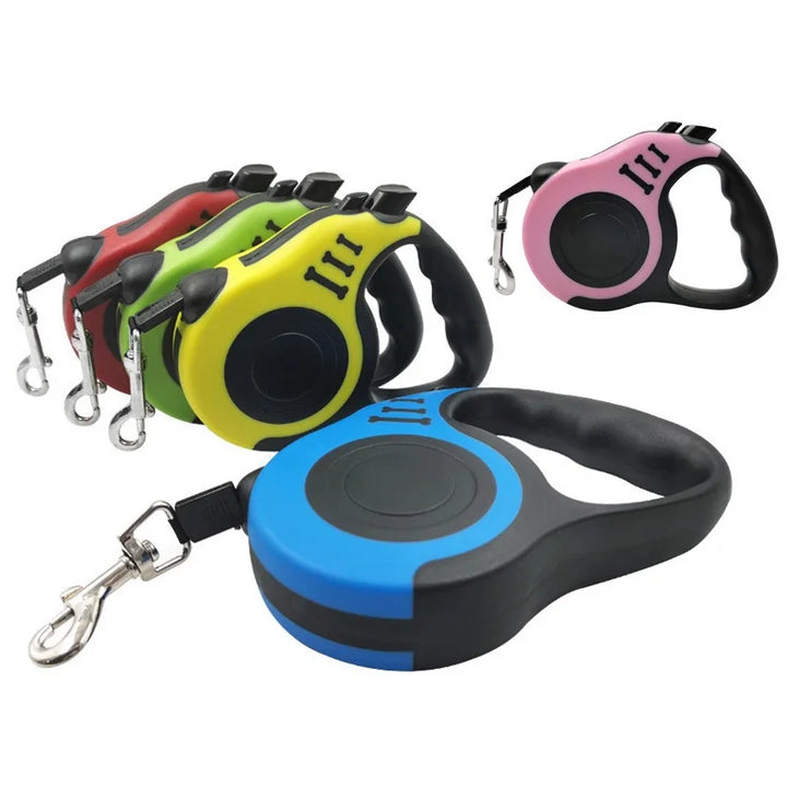 Retractable Dog Leash - 3m/5m Flexible Traction Rope