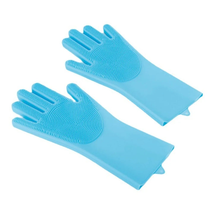 Soft Silicone Pet Clean and Bath Brush Gloves