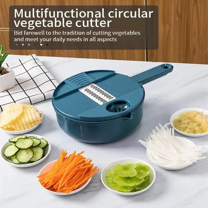 Eco-Friendly Multifunctional Vegetable Cutter & Grater