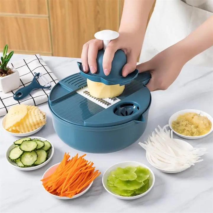 Eco-Friendly Multifunctional Vegetable Cutter & Grater