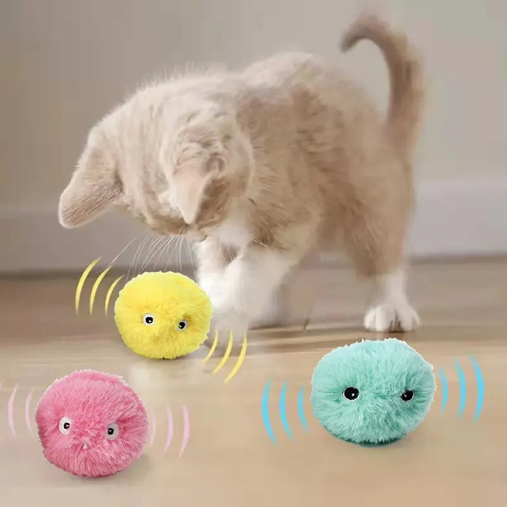 Interactive Catnip Sounding Toy Balls - (1 un or 3 Pack or Menthol ball)