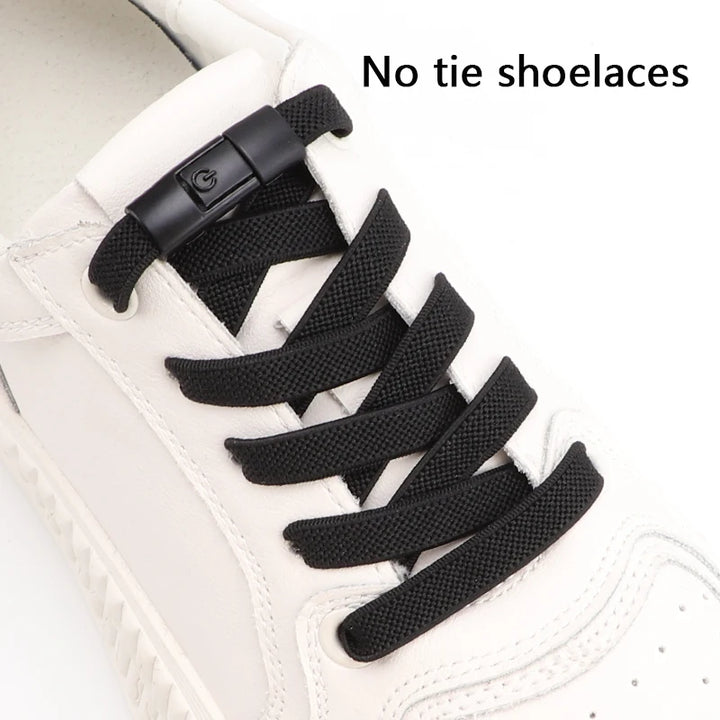 No-Tie Elastic Shoelaces – Slip-On Convenience (Kids & Adults)