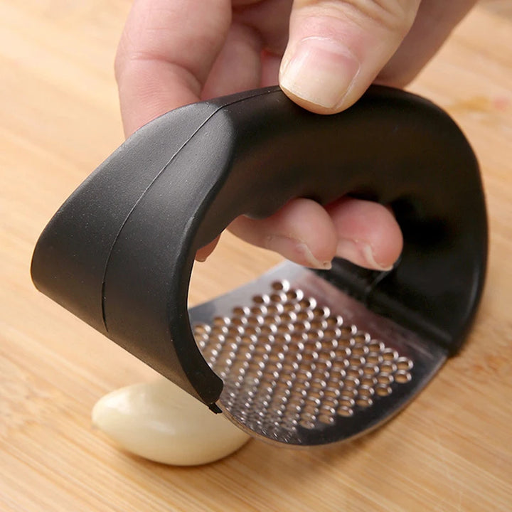 Garlic Press Stainless Steel Garlic Crusher