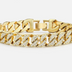 Miami Gold Curb Cuban Bracelet Luxurious