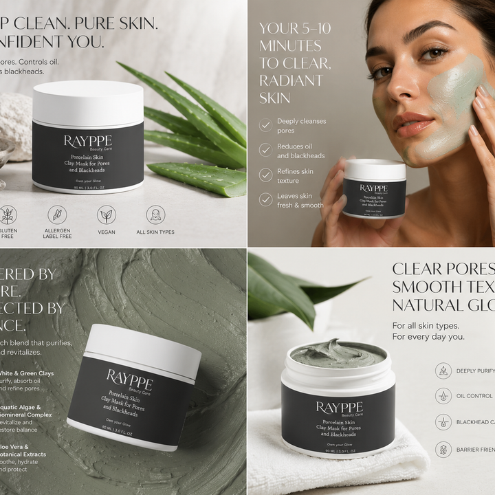 Purifying Clay Mask for Pores and Blackheads