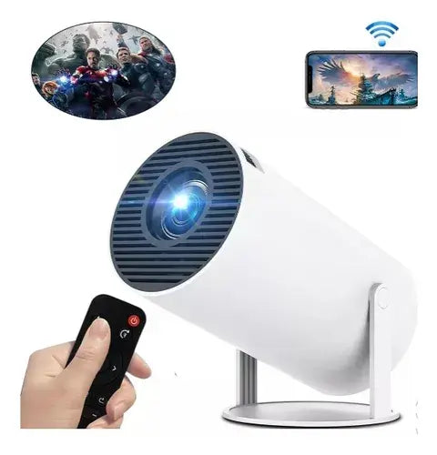 Smart Android 12 Projector – Your Ultimate Wireless Home Cinema Experience.